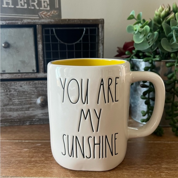New Rae Dunn Farmhouse Ceramic You Are My Sunshine Mug - Picture 2 of 3